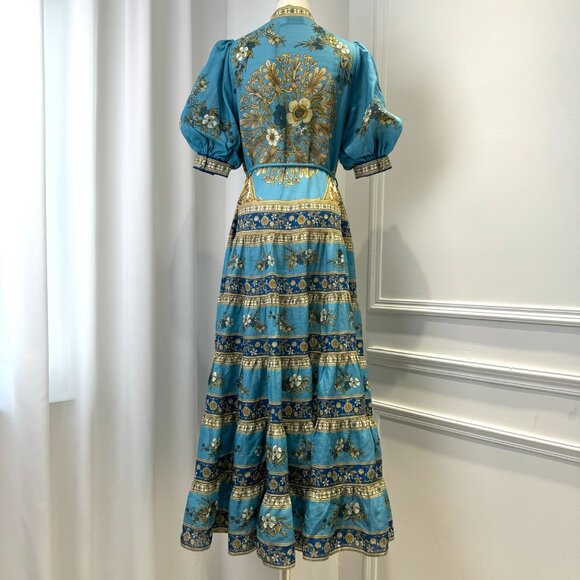 Alemais cassie tiered midi dress - Picture 5 of 12